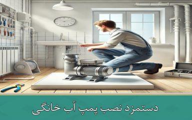 دستمزد نصب پمپ آب خانگی