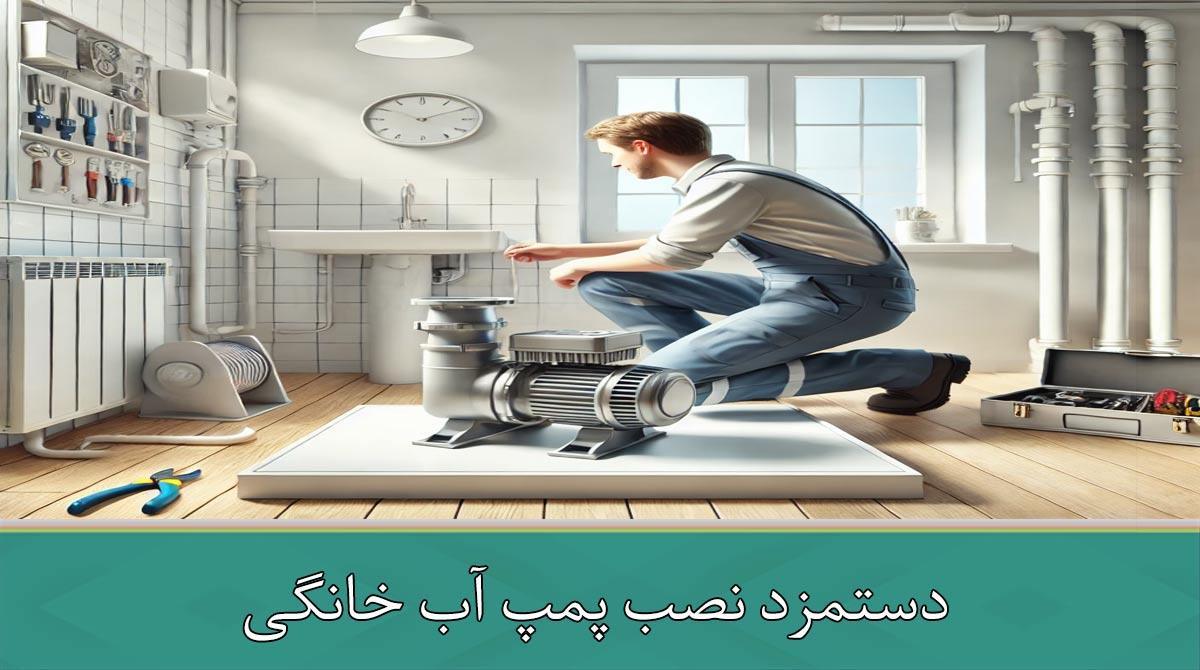 دستمزد نصب پمپ آب خانگی