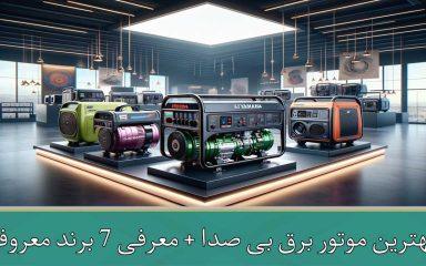 بهترین موتور برق بی صدا + معرفی 7 برند معروف
