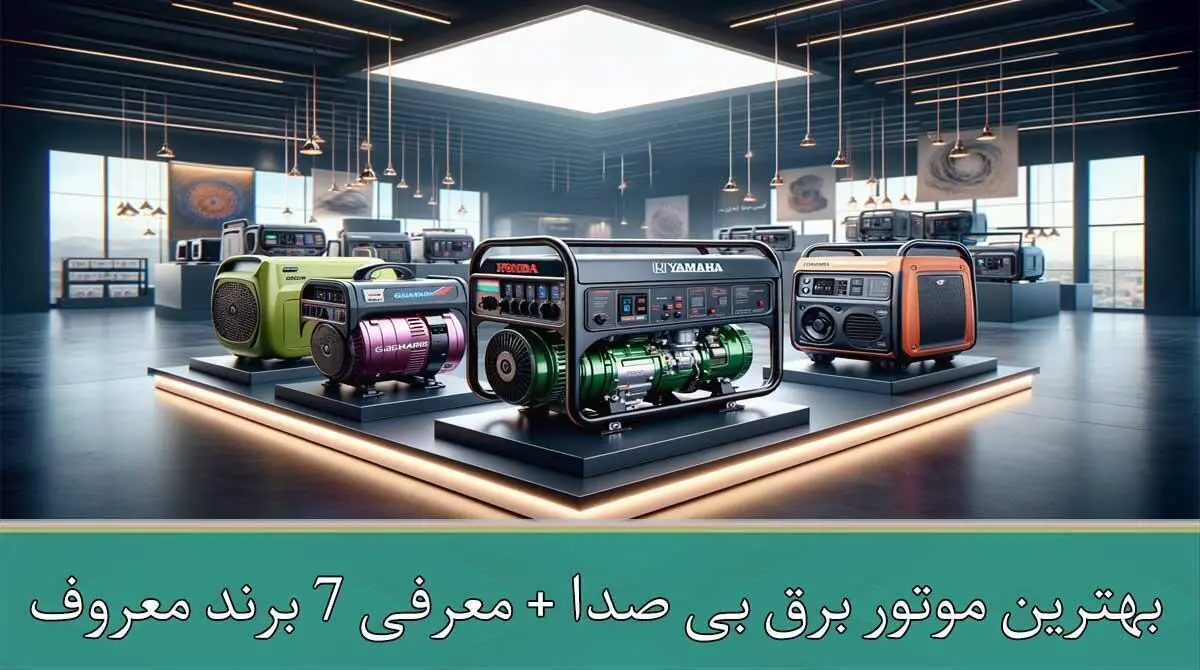 بهترین موتور برق بی صدا + معرفی 7 برند معروف