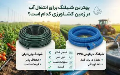 انتخاب شیلنگ مناسب برای آبیاری کشاورزی