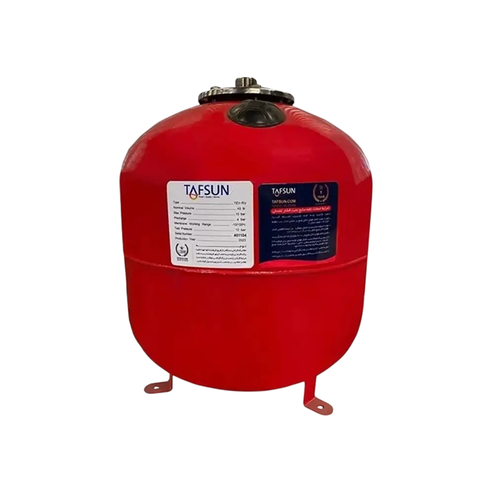 منبع تحت فشار 40 لیتری تفسان مدل TEV-RV40 (بدون درجه)
