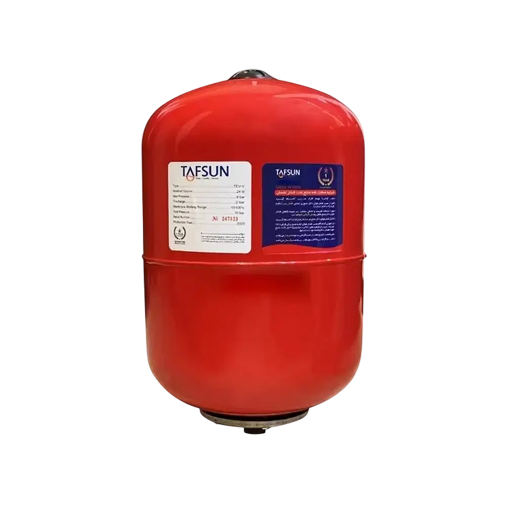 منبع تحت فشار 24 لیتری تفسان مدل TEV-V24 (بدون درجه)